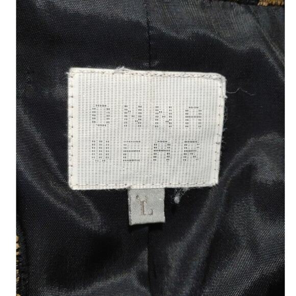 Onna Wear Tapestry Baroque Jacket Button Up Paisley Floral Brown Black Womens L - Picture 4 of 6